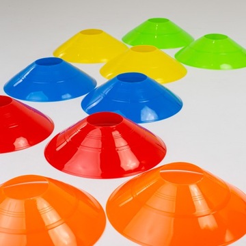 ФУТБОЛЬНЫЕ ТРЕНИРОВОЧНЫЕ КОНУСЫ ГРИБНЫЕ ТРЕНИРОВОЧНЫЕ ТРЕНИРОВОЧНЫЕ НАБОР 50 ШТ.