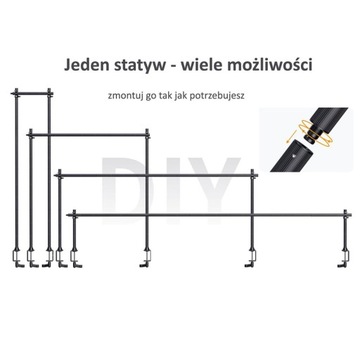 Statyw uchwyt biurkowy Ulanzi Vijim LS15 z belką