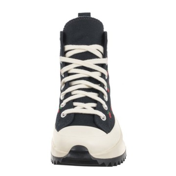 Buty Sneakersy na Platformie Damskie Converse Run Star Hike Hi Czarne