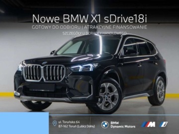 BMW X1 U11 Crossover 1.5 18i 136KM 2026 BMW X1 sDrive18i 136 KM - Gotowy do Odbioru - Adaptacyjne LEDy - Pakiet xL