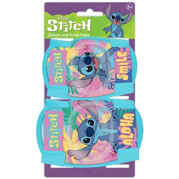 Ochraniacze Rowerowe Na Kolana I Łokcie Rolki Hulajnoga Wrotki STITCH