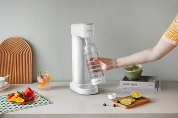 Карбонизатор газированной воды PHILIPS GoZero белый + бутылка + картридж CO2