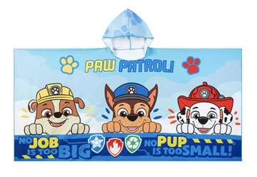БАННОЕ ПОЛОТЕНЦЕ PAW PATROL С КАПЮШОНОМ