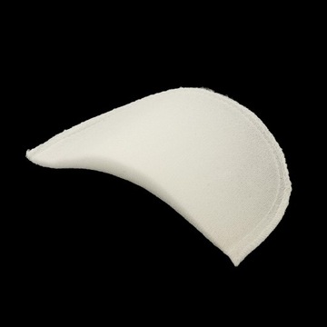 Белые мягкие подплечники.