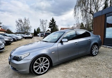 BMW Seria 5 E60 2005 BMW Seria 5 BENZYNA R6 177KM SKORA automat atrakcyjny wyglad okazja, zdjęcie 24