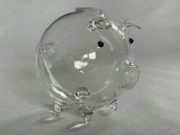 СТЕКЛЯННАЯ КОПИЛКА ДЛЯ ДЕНЕГ В ПОДАРОК