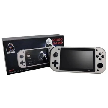 KONSOLA PRZENOŚNA DO GIER M17 RETRO DUŻO GIER 4.3