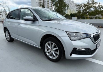 Skoda Scala Hatchback 1.0 TSI 110KM 2021 Skoda Scala salon PL FV VAT 23 gwarancja Ambition Benzyna 110KM, zdjęcie 9