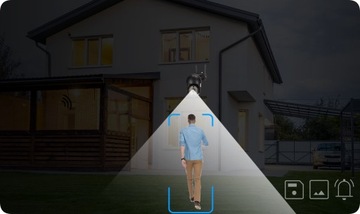 НАРУЖНАЯ IP-КАМЕРА 3 Мпикс. WiFi ЧЕРНАЯ ZOOMx4