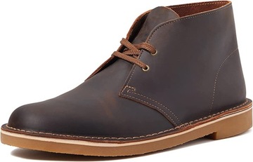 CLARKS BUSHCARE 3 TRZEWIKI MĘSKIE SKÓRA 43 2SŻL