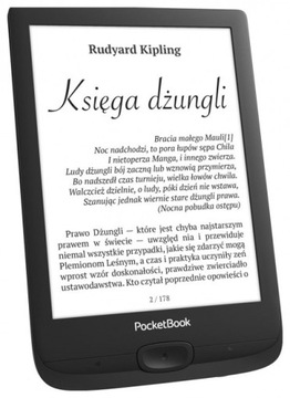 Электронная книга PocketBook Basic Lux 4, черная