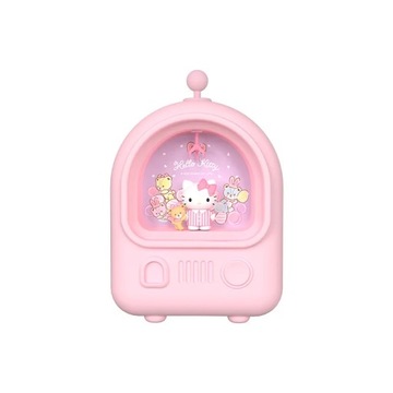 Sanrio Kuromi Hello Kitty Piggy Bank Night Light Usb Household Use Bedroom