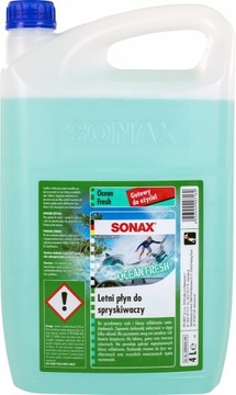 SONAX LETNI PŁYN DO SPRYSKIWACZY OCEAN FRESH 4L