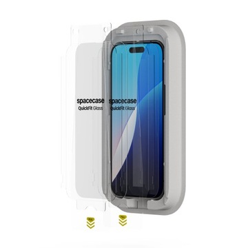 SZKŁO HARTOWANE DO IPHONE 16 PRO SZYBKA Z APLIKATOREM QUICKFIT - 2 SZTUKI