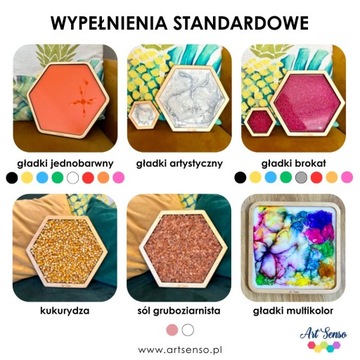 Ścieżka sensoryczna 7 kwadratów 23 cm Montessori integracja zestaw duży