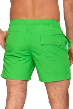 ШОРТЫ МУЖСКИЕ КУПАЛЬНЫЕ ШОРТЫ С ЗАВЯЗКАМИ Плавки ЗЕЛЕНЫЕ МОДНЫЕ MORAJ XL