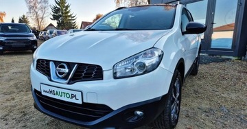 Nissan Qashqai I Crossover Facelifting  2.0 140KM 2013 Nissan Qashqai BENZYNA KAMERY 360 panorama nawigacja super okazja