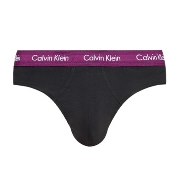 -27% CALVIN KLEIN SLIPY MĘSKIE 5-PACK HIP BRIEF CZARNY L