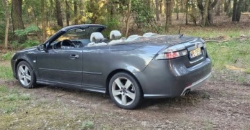 Saab 9-3 II Cabrio 1.9 TiDS 150KM 2009 Saab 9-3 Kabrio CABRIO 1.9 d skora siedzwnia podgrzewane 1.9 Diesel 150KM, zdjęcie 20