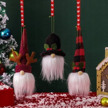 Christmas Decoration Gnome with Lights Plush Doll