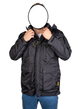 Funkcjonalna kurtka robocza czarna Stanley 4XL