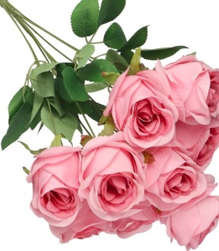 ИСКУССТВЕННЫЕ ЦВЕТЫ РОЗЫ БУКЕТ РОЗ 50СМ