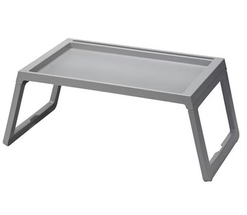 Taca stolik do łóżka śniadaniowy, pod laptop, Ikea KLIPSK 56cm x 36cm