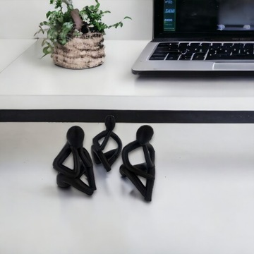 Figurka Myśliciela Dekoracja do Domu Ozdoba do Salonu Abstrakcja Duża 15 cm