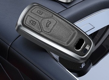 Ключница для Audi, черная.