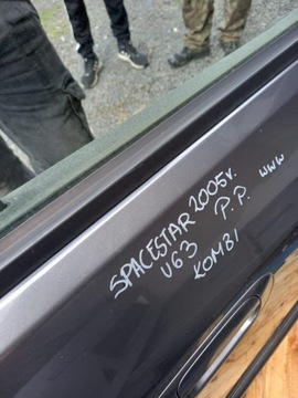 DRZWI PRZÓD PRAWE, LEWE SPACE STAR U63 98-05R KOMBI