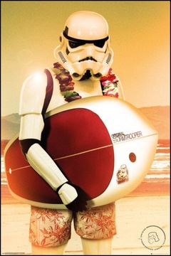 Star Wars Gwiezdne Wojny Szturmowiec - plakat