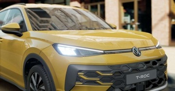 Volkswagen T-Roc I SUV Facelifting 1.5 TSI ACT 150KM 2025 Volkswagen T-Roc LIFE, Pakiet Zimowy, zolty, dostepny od reki 1.5, zdjęcie 5