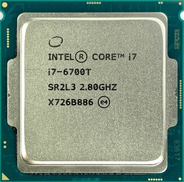 Procesor Intel Core i7-6700T (8M Cache, up to 3.60 GHz) 4 x 2,8 GHz