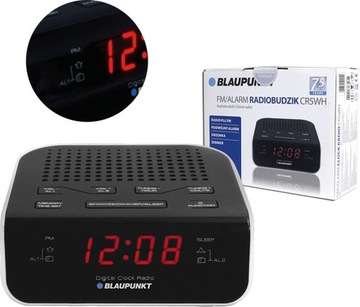 РАДИО-БУДИЛЬНИК ЧАСЫ BLAUPUNKT CR5WH ЧАСЫ-РАДИО-БУДИЛЬНИК x10