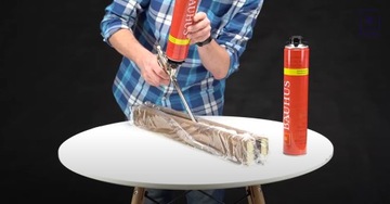 Piana PIANKA Pistoletowa Montażowa NISKOPRĘŻNA + Pistolet teflonowy Bauhus