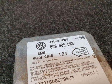 6Q0909605 MODUL AIRBAG VW SHARAN 7M8 7M9 7M6 1.9 TDI 85KW