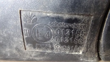DAEWOO KALOS ZRCÁTKO PRAVÝ PŘEDNÍ 012185 012186