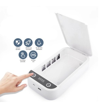 Sterylizator pojemnik do dezynfekcji narzędzi pilników 10 W