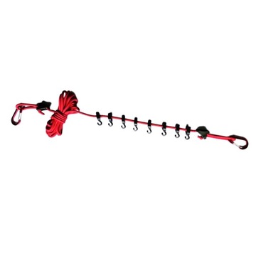 Вешалка для навеса с ремешком для хранения в кемпинге c