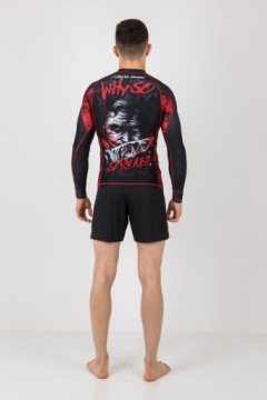 Мужской рашгард с длинным рукавом WHY SO SERIOUS S