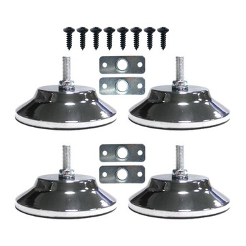 4x Billiard Pool Table Leg Levelers Replacement