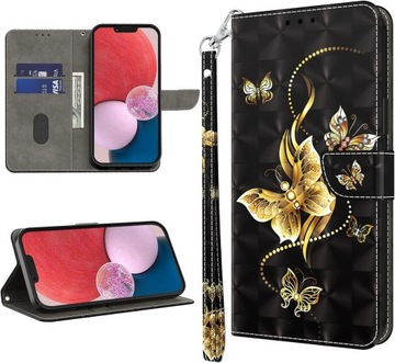 Kingdee etui na telefon komórkowy Xiaomi Redmi 13C / 13 C/Poco C65, skórzan