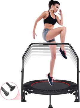 mini profesjonalna trampolina fitness składana