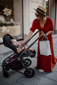 КОЛЯСКА MUUVO QUICK 2023 КОЛЯСКА + СУМКА АКСЕССУАРЫ DEEP BLUE SEA