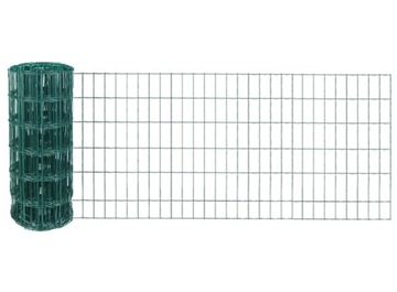 SIATKA METALOWA 0,6m x 10m LEKKA OGRODZENIOWA NIERDZEWNA POWLEKANA PCV