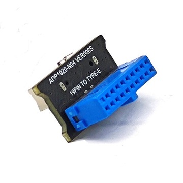 Материнская плата USB 3.0, передний адаптер 19PIN на 3.1 Type C, высококачественная запасная часть