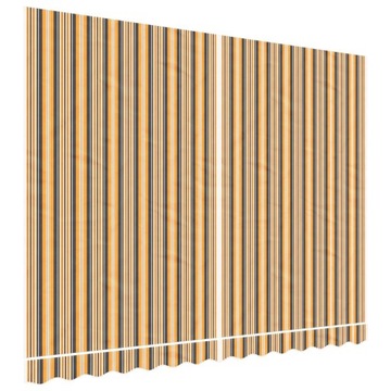 TKANINA MATERIAŁ DO MARKIZY OGRODOWEJ ZADASZENIE WIELOKOLOROWA 3.5x2.5 m