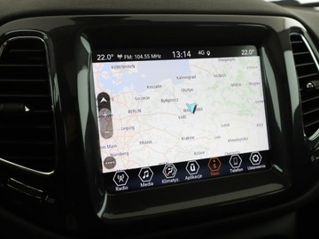 Jeep Compass II SUV Plug-In 1.3 T4 240KM 2020 Jeep Compass Trailhawk PHEV 4xe skóra panorama, zdjęcie 24