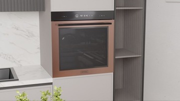 Кернау KBO1281TC Медная электрическая духовка