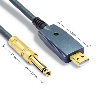 USB-кабель для гитары Аксессуары для электрогитары